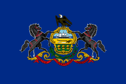 דגל פנסילבניה - חידוש ויזה לארצות הברית 